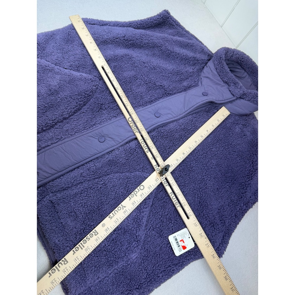 Free People Movement Women's Scout It Out Fleece Vest Purple Size Large NEW NWT - Picture 7 of 9